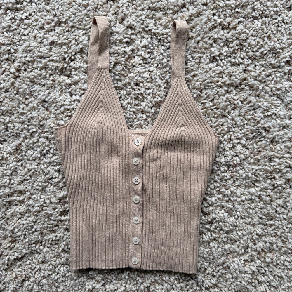 American Eagle Tan Tank Top